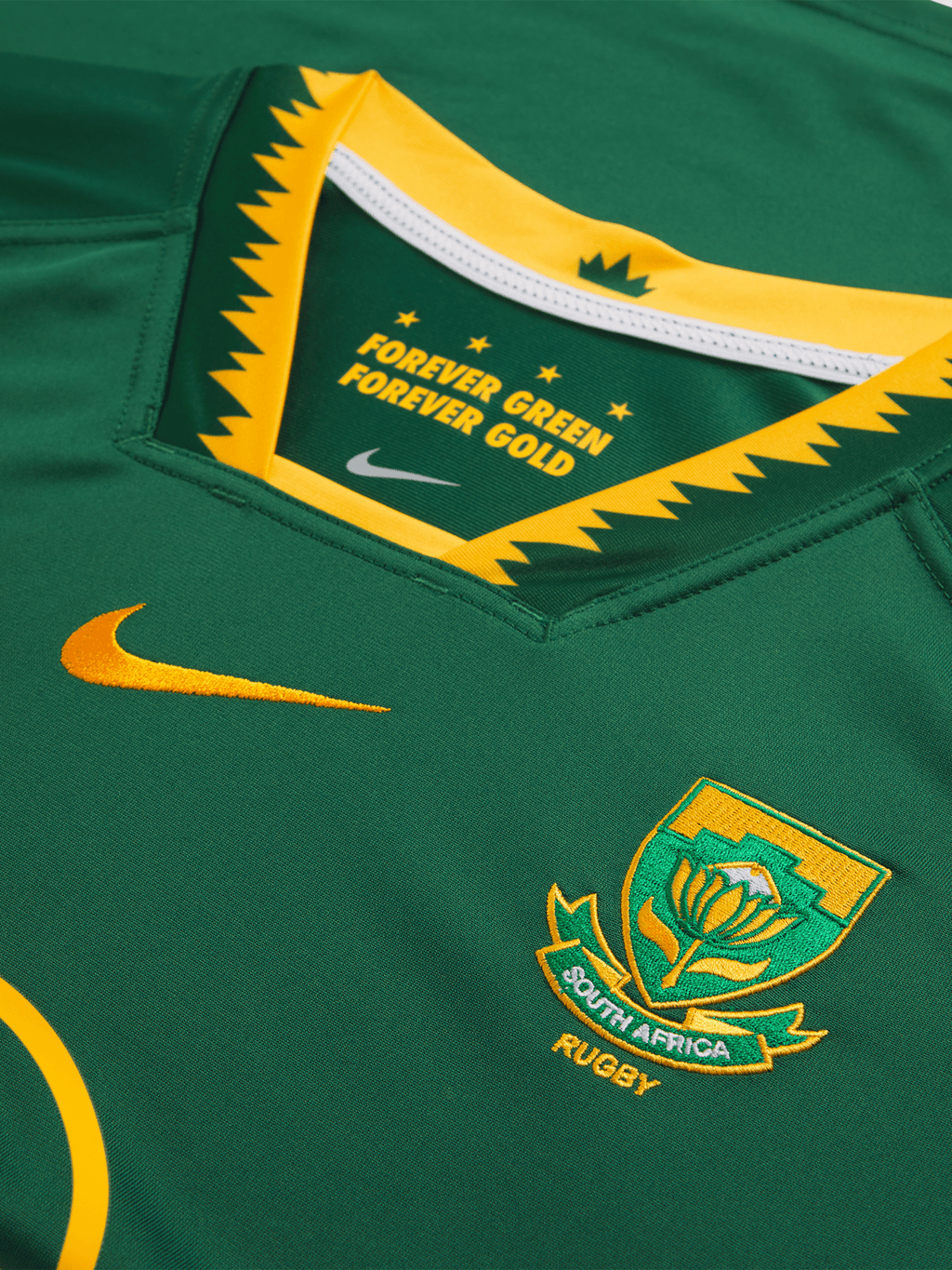 Nike Men's Springboks Home 25/26 Green Stadium Jersey