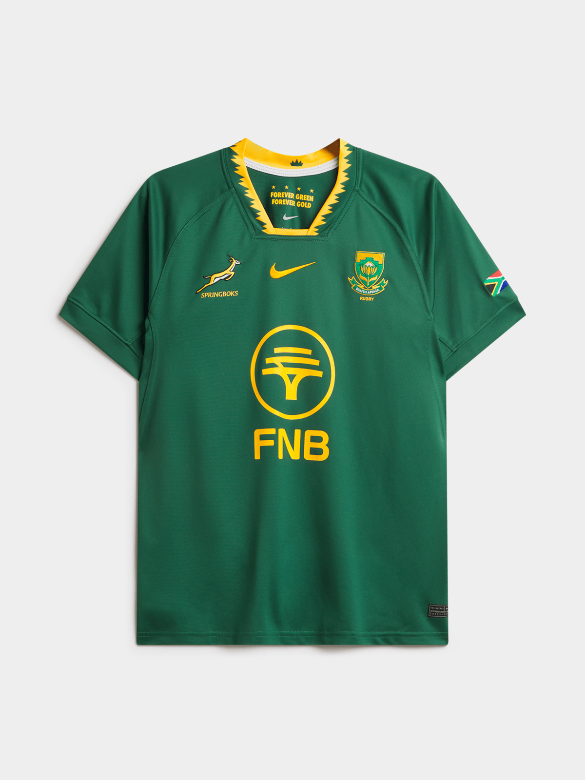 Nike Men's Springboks Home 25/26 Green Stadium Jersey