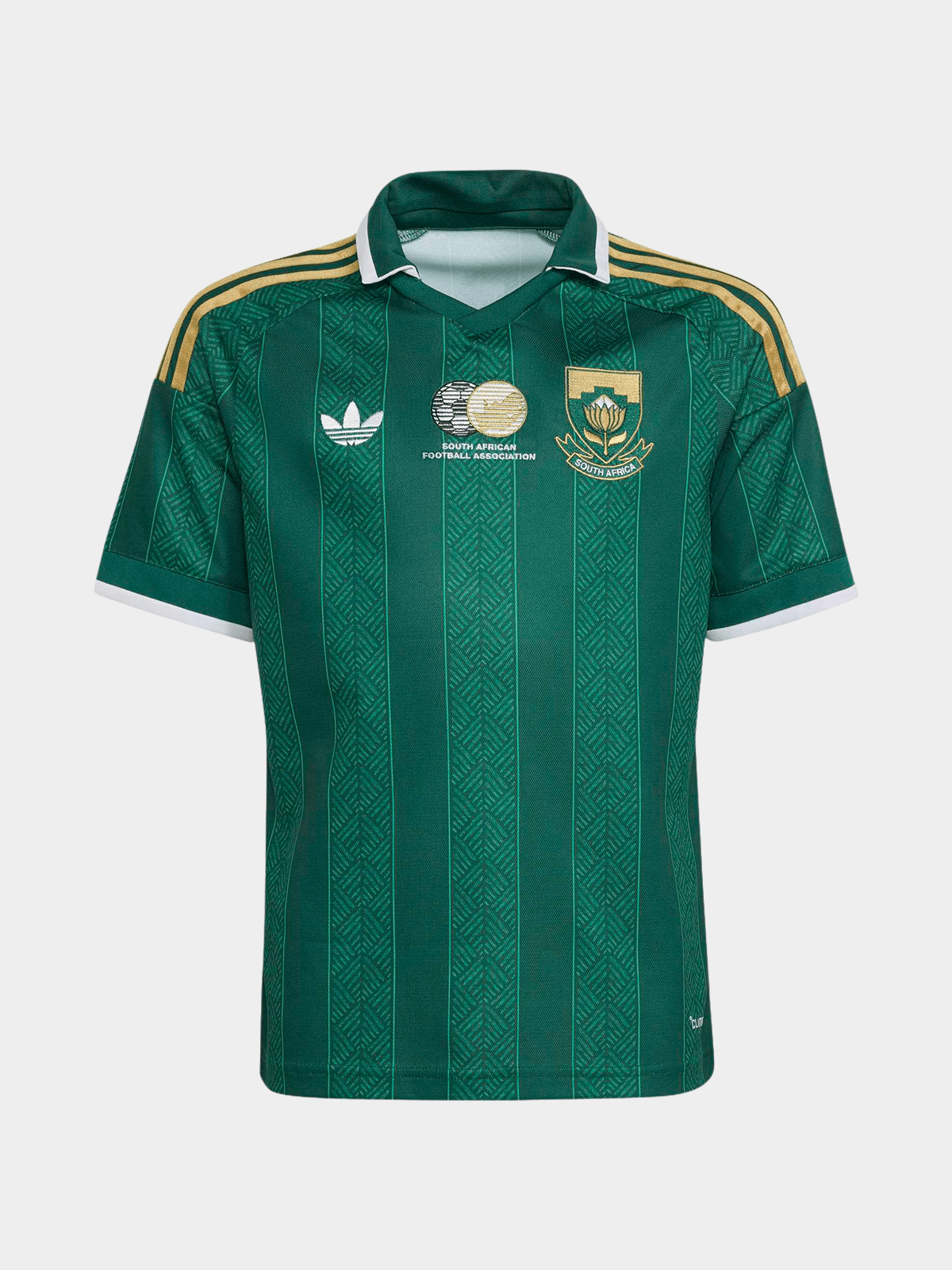 Adidas Youth South Africa Bafana Away World Cup 26 Green Stadium Jersey