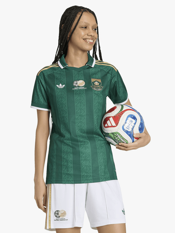 Adidas Women's South Africa Banyana Away World Cup 26 Green Stadium Jersey