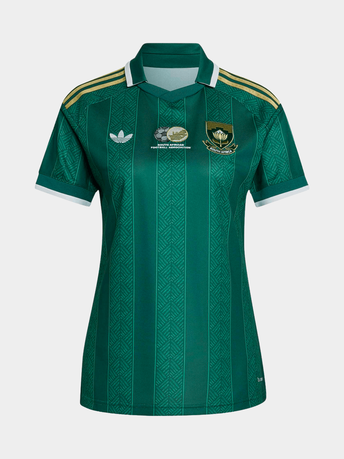 Adidas Women's South Africa Banyana Away World Cup 26 Green Stadium Jersey
