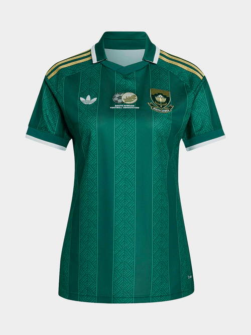 Adidas Women's South Africa Banyana Away World Cup 26 Green Stadium Jersey