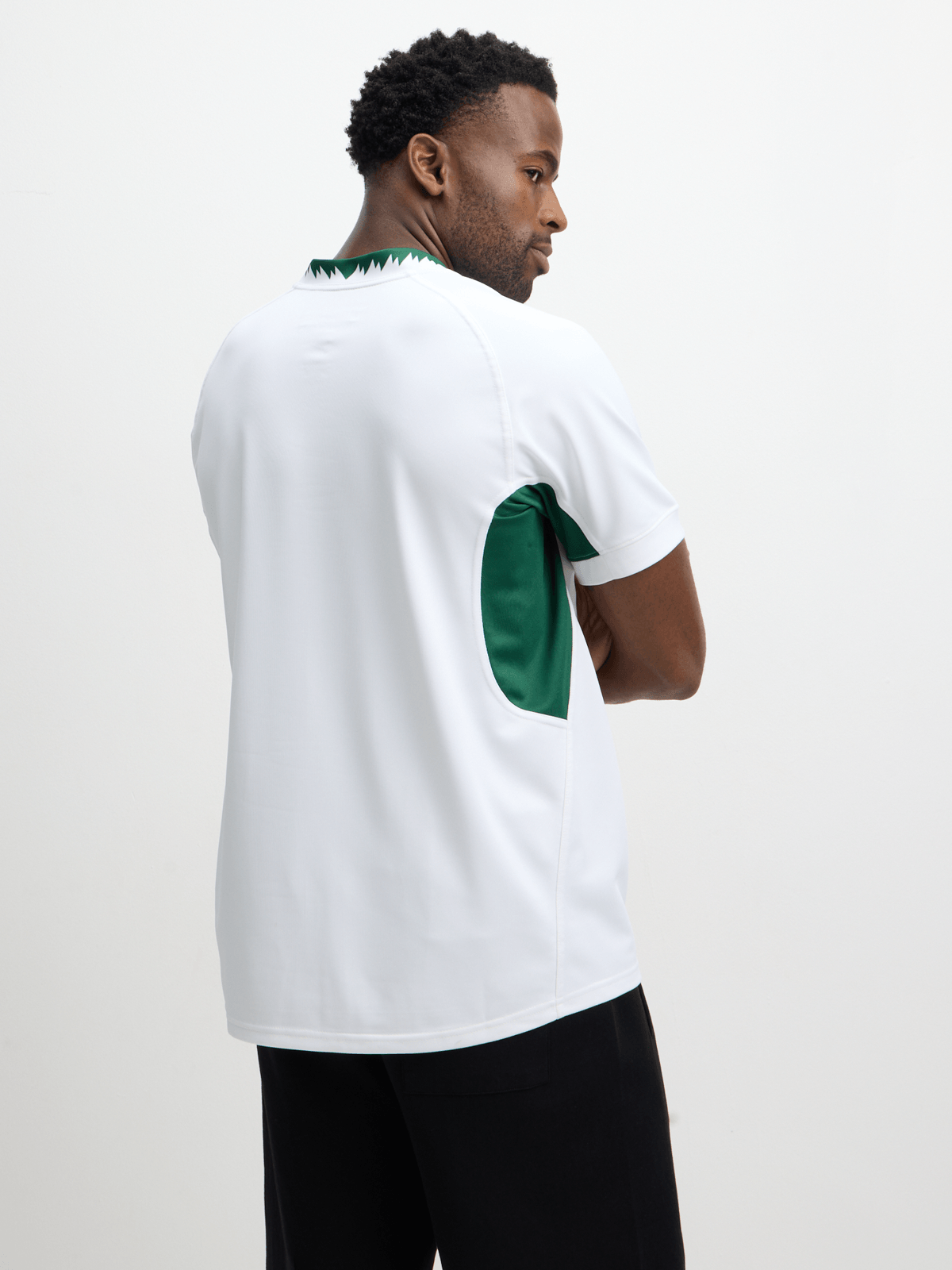 Nike Men's Springboks Away 25/26 White/Green Stadium Jersey