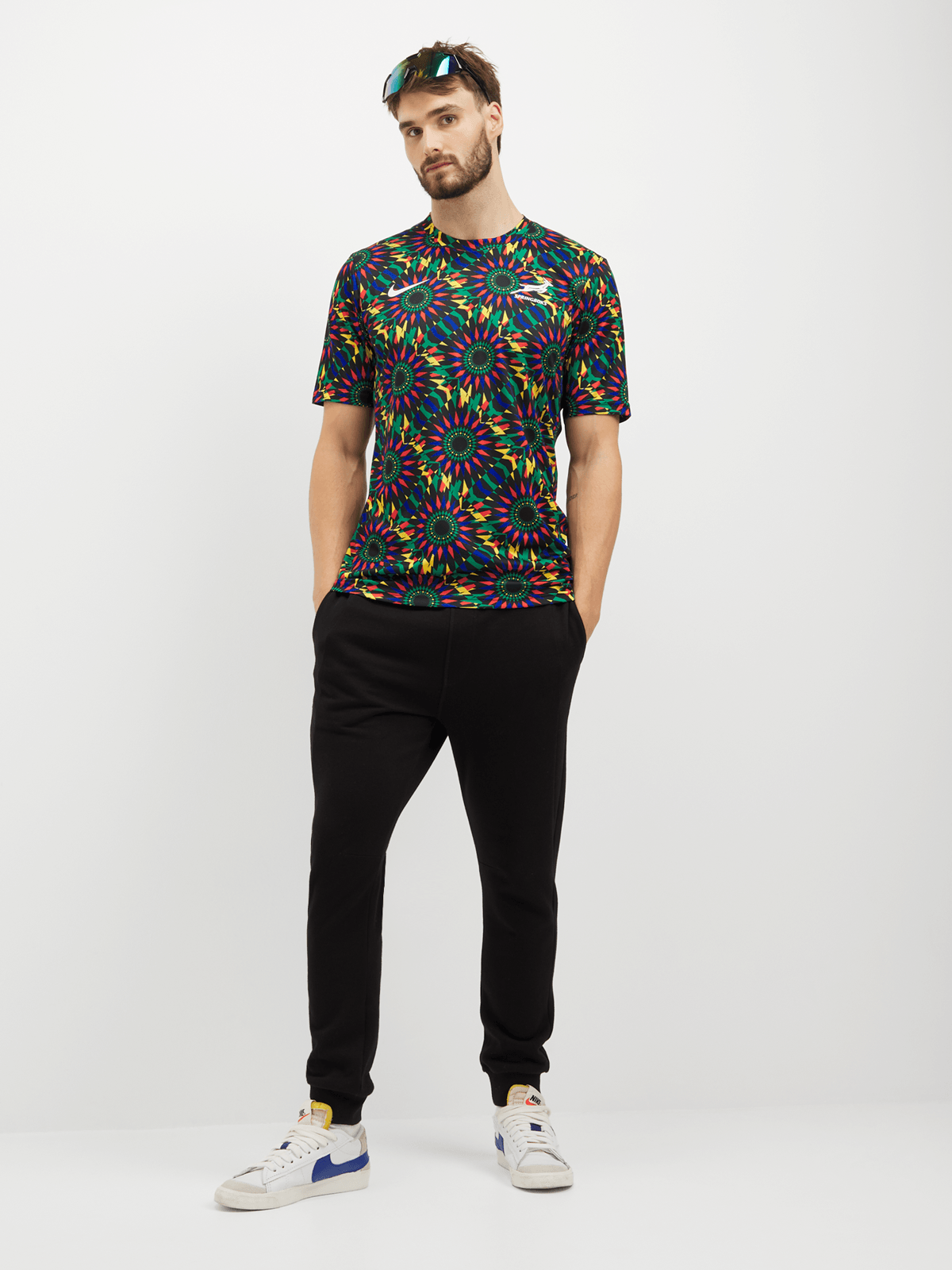 Nike Men's Springboks Pre-Match Multi Tee