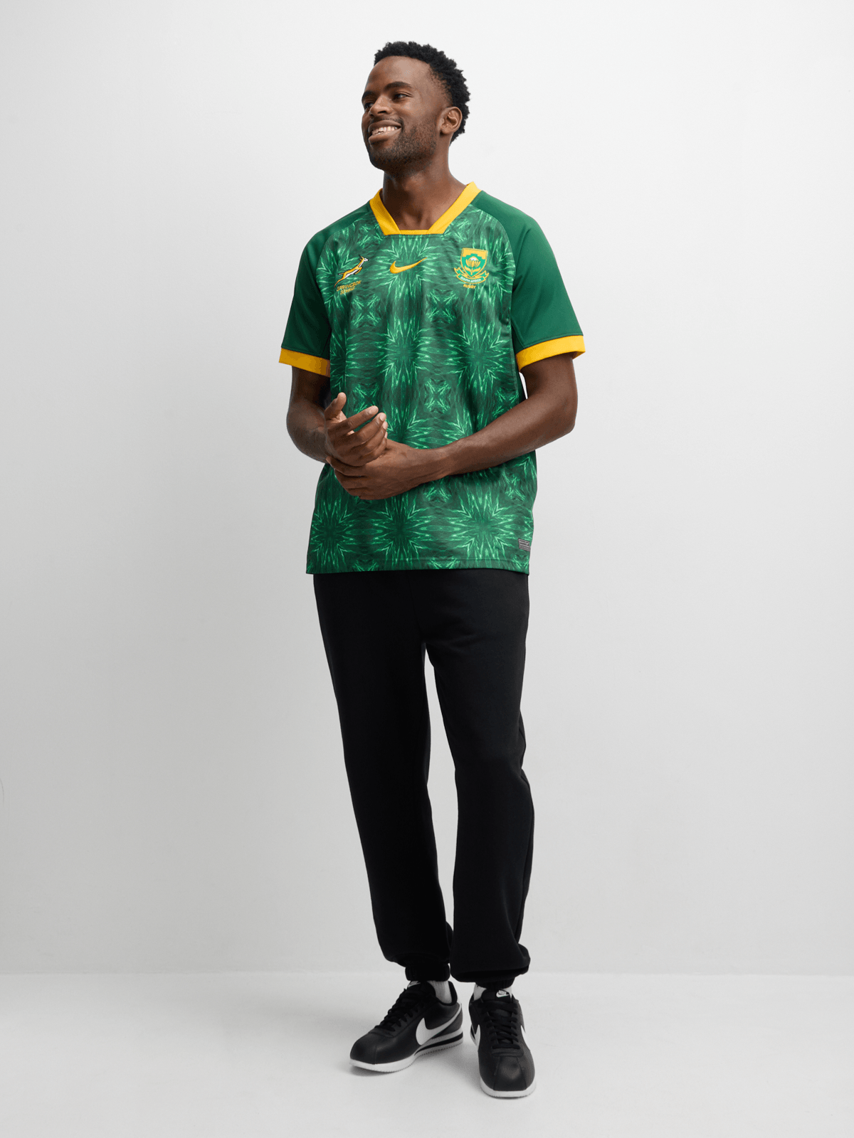 Nike Men's Springboks 7's Home 25/26 Green Stadium Jersey