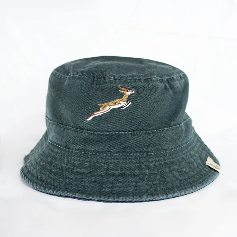 Springboks Reversible Bucket Hat-OS Green