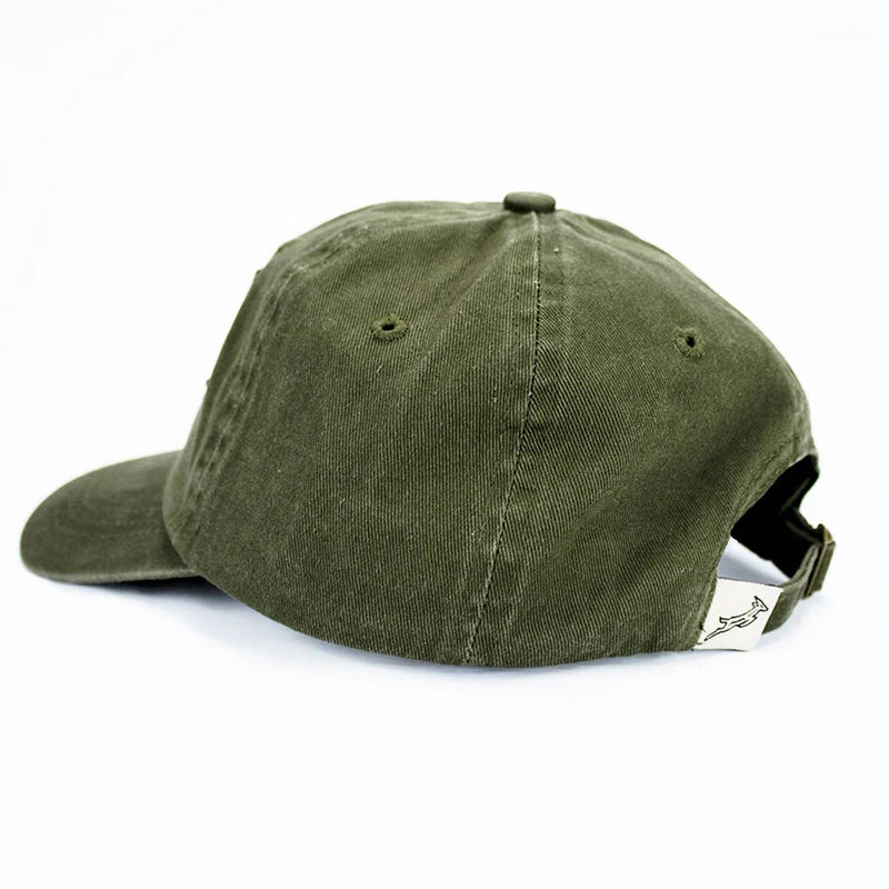 Springboks Shield Dad Cap-Military Olive