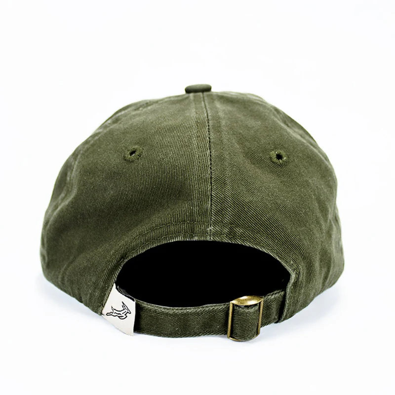 Springboks Shield Dad Cap-Military Olive
