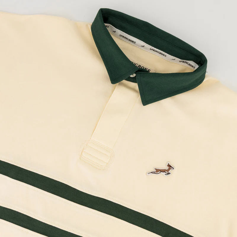 Springboks Twill Hoop SS Crop Rugby Jersey-Sugar Sizzle